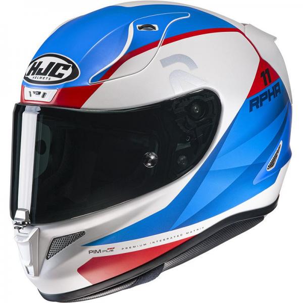 Casque HJC RPHA 11 TEXEN MC21SF Blanc Rouge Bleu Au Meilleur Prix