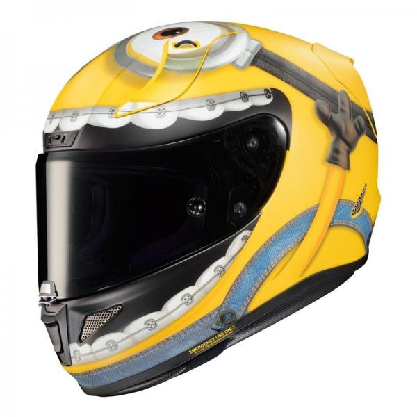 Casque HJC RPHA-11 OTTO MINIONS MC3SF - Jaune