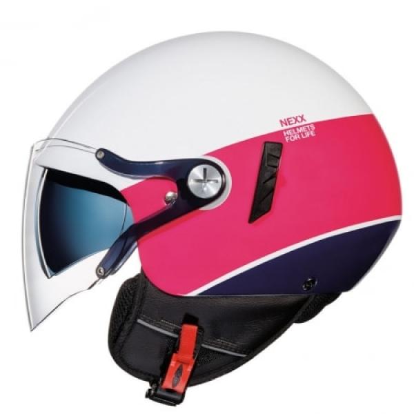 Casque Nexx SX.60 SMART 2 - Blanc / Rose