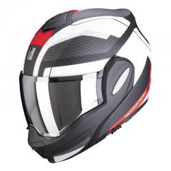 Casque Scorpion EXO TECH TRAP MAT - Noir / Rouge / Blanc